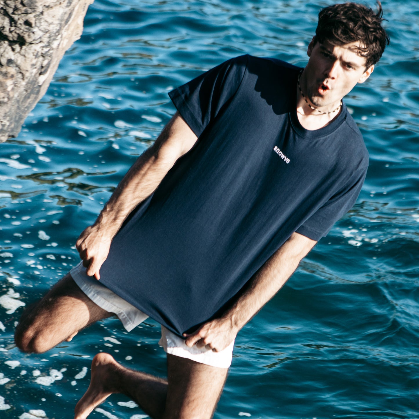 French Navy Tee - Unisex