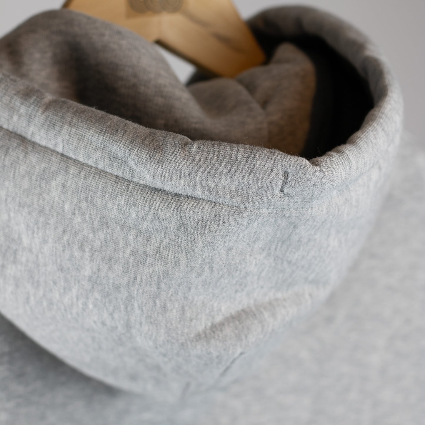 Grey Patched Hoodie - Unisex